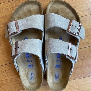Birkenstock Arizona Taupe Suede 7 Regular